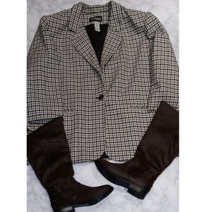 SAG HARBOR Blazer Gray✴Black✴Crem